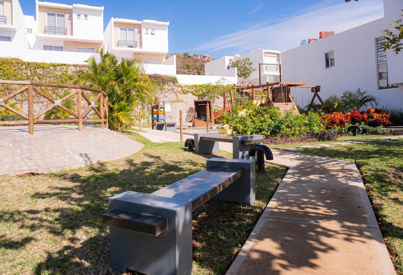 Casa En Privada Frente A La Playa Con Alberca! Villa Mazatlan Exterior photo